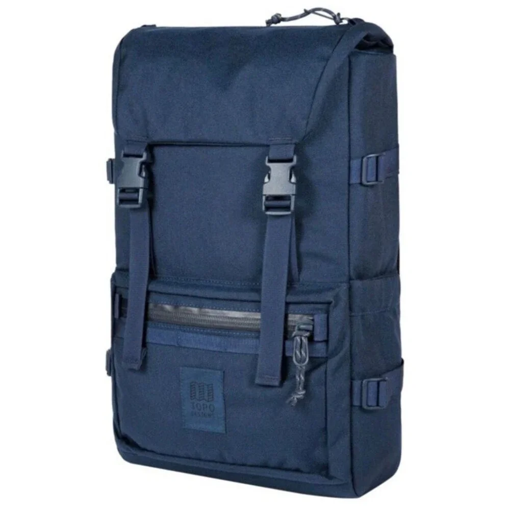NEW Topo Designs Rover Pack Tech Backpack 24L. Navy Blue Laptop Comupter Bag NWT